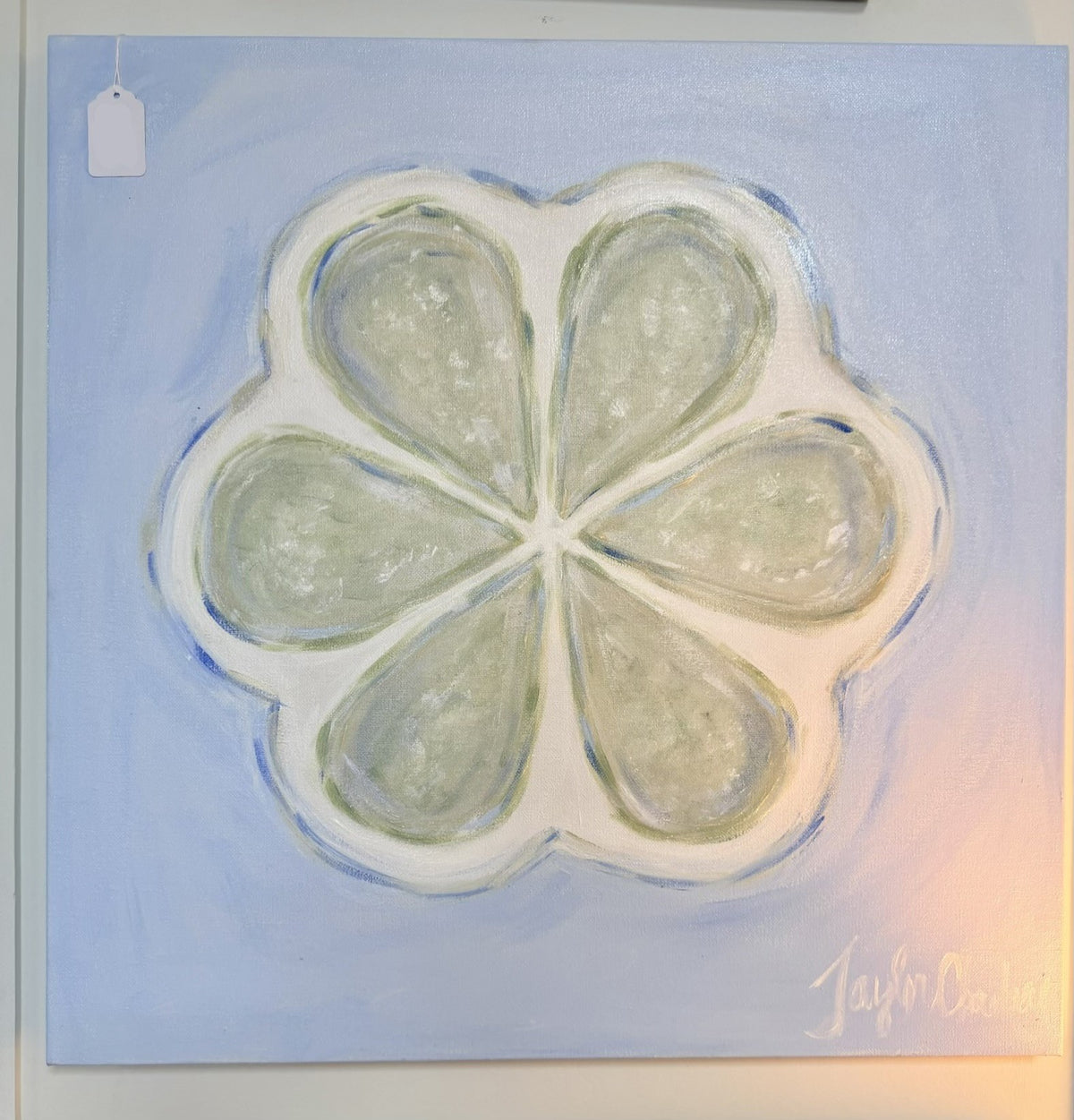 Teardrop Flower Painting