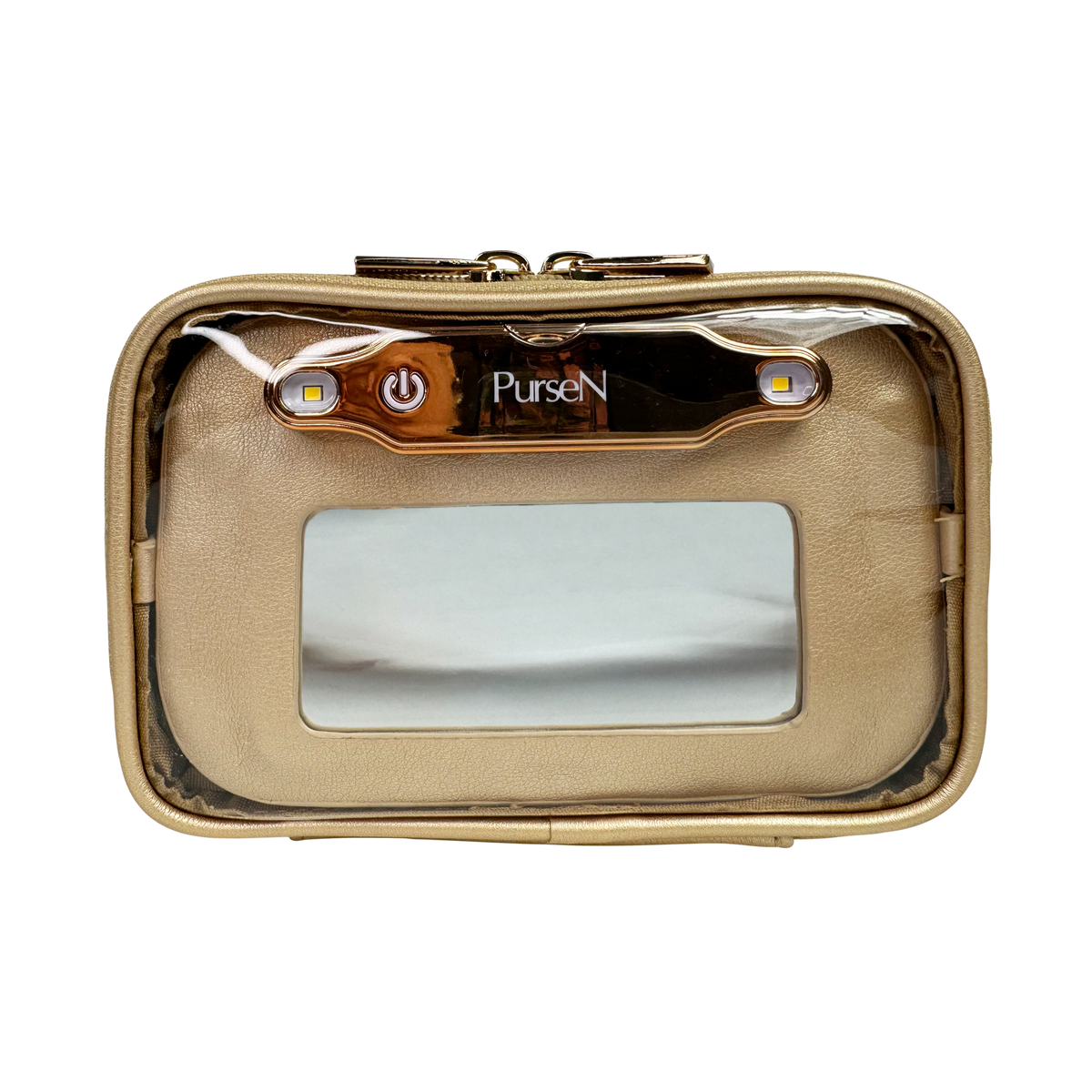 LITTMINI • Lighted Mirror Case • Gold
