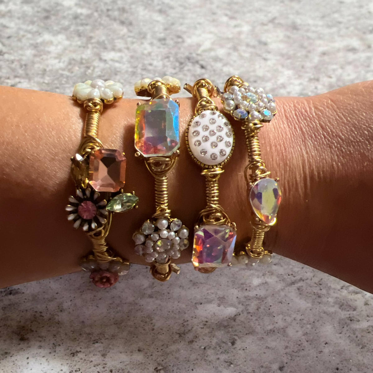 Bejeweled Bangle