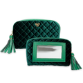 Glam Makeup Case - Emerald Velvet
