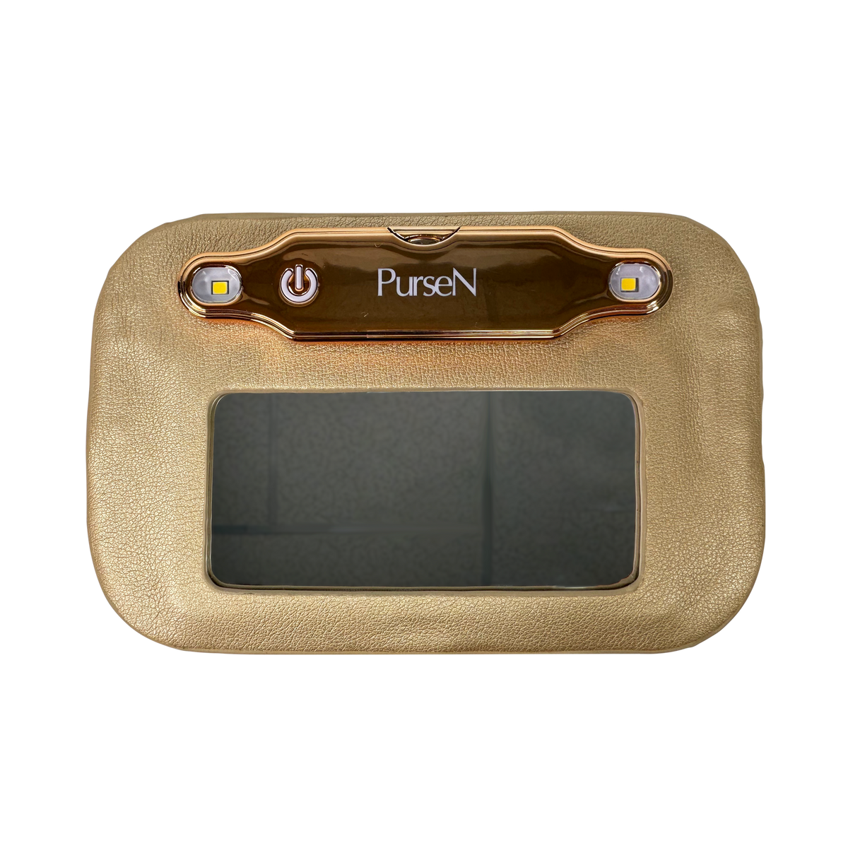 LITTMINI • Lighted Mirror Case • Gold