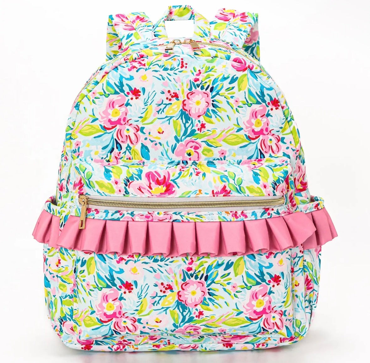 Watercolor Roses Backpack