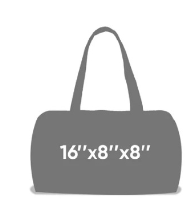 Hippie Van Duffle Bag