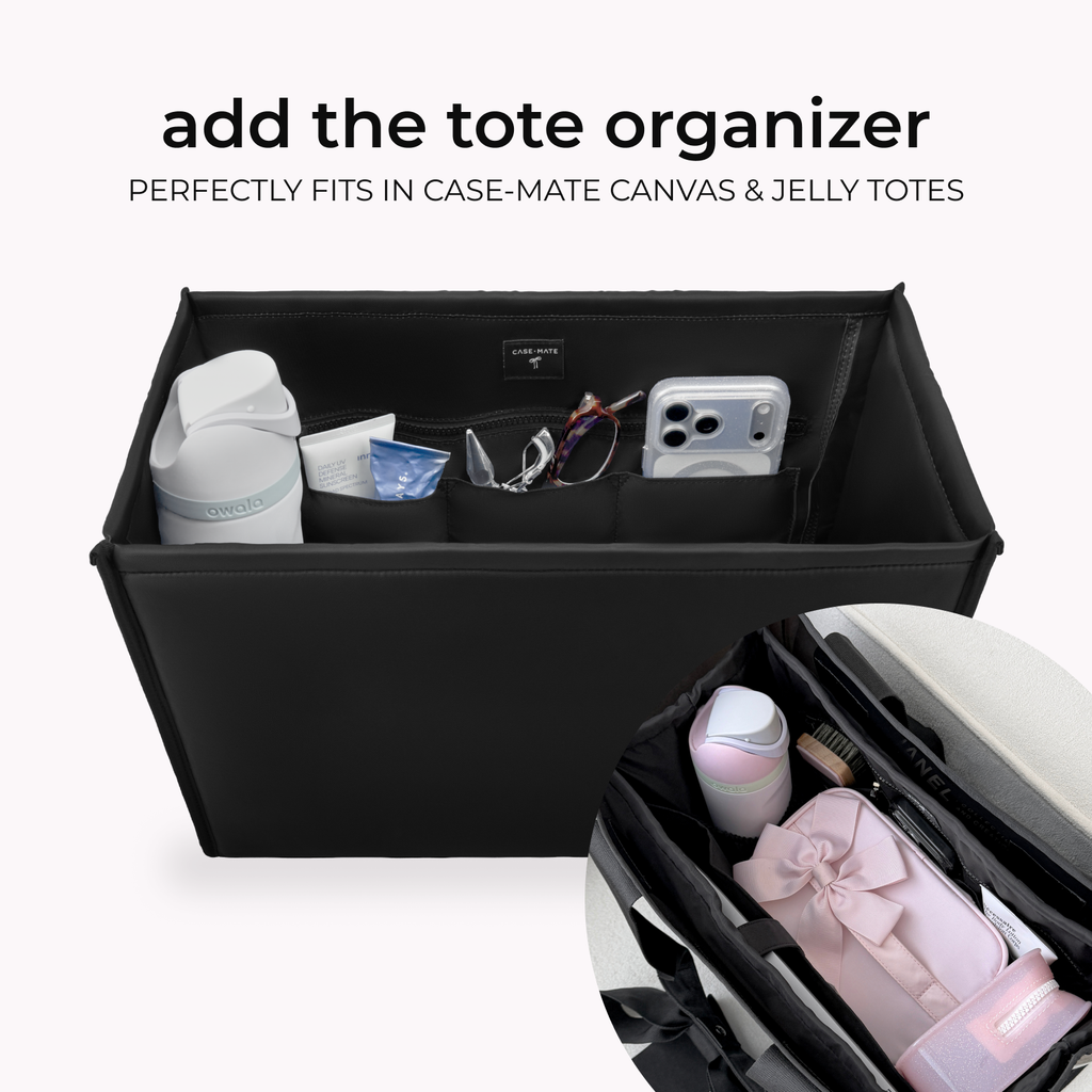 Case-Mate Tortoiseshell Bow Jelly Tote Bag