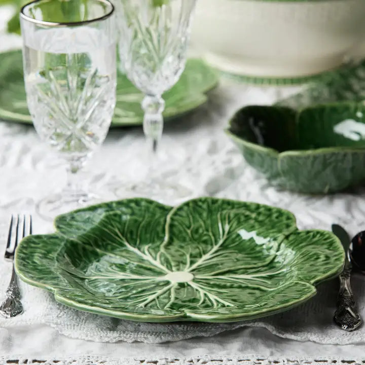 Le Jardin Cabbage Dinner Plate 11in