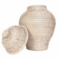 Rattan Ginger Jar
