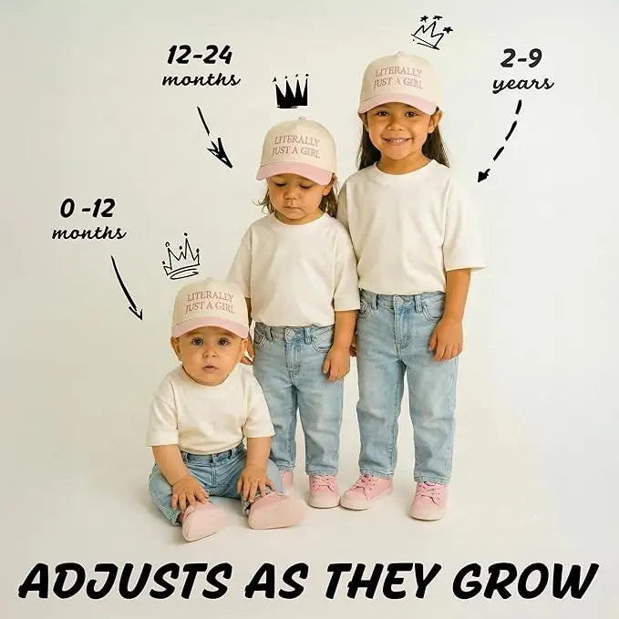 Literally Just A Girl Children's hat