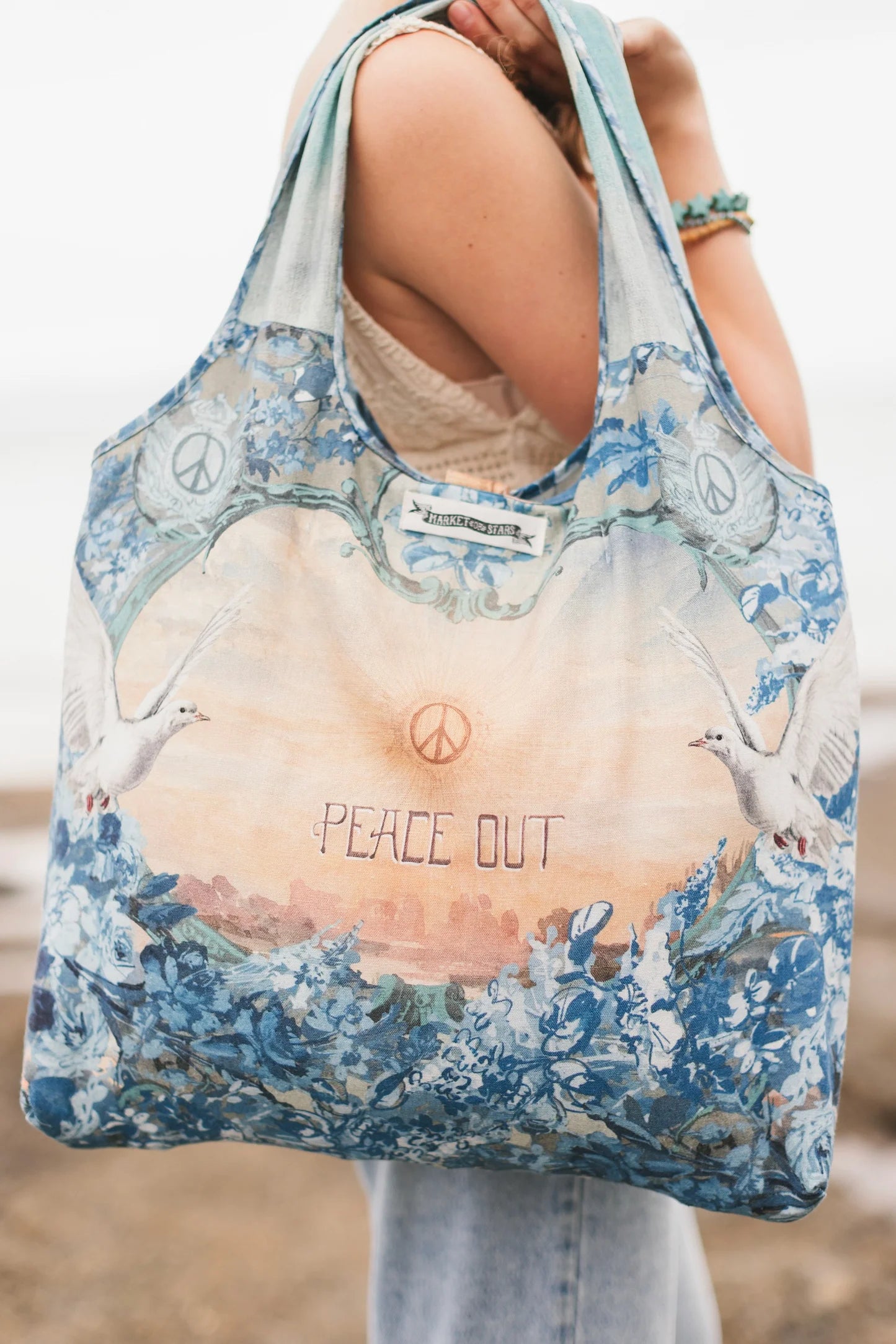 Keep the Peace Market Tote