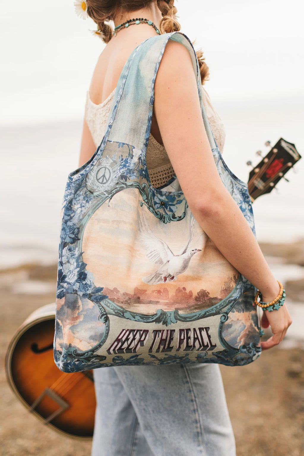Keep the Peace Market Tote