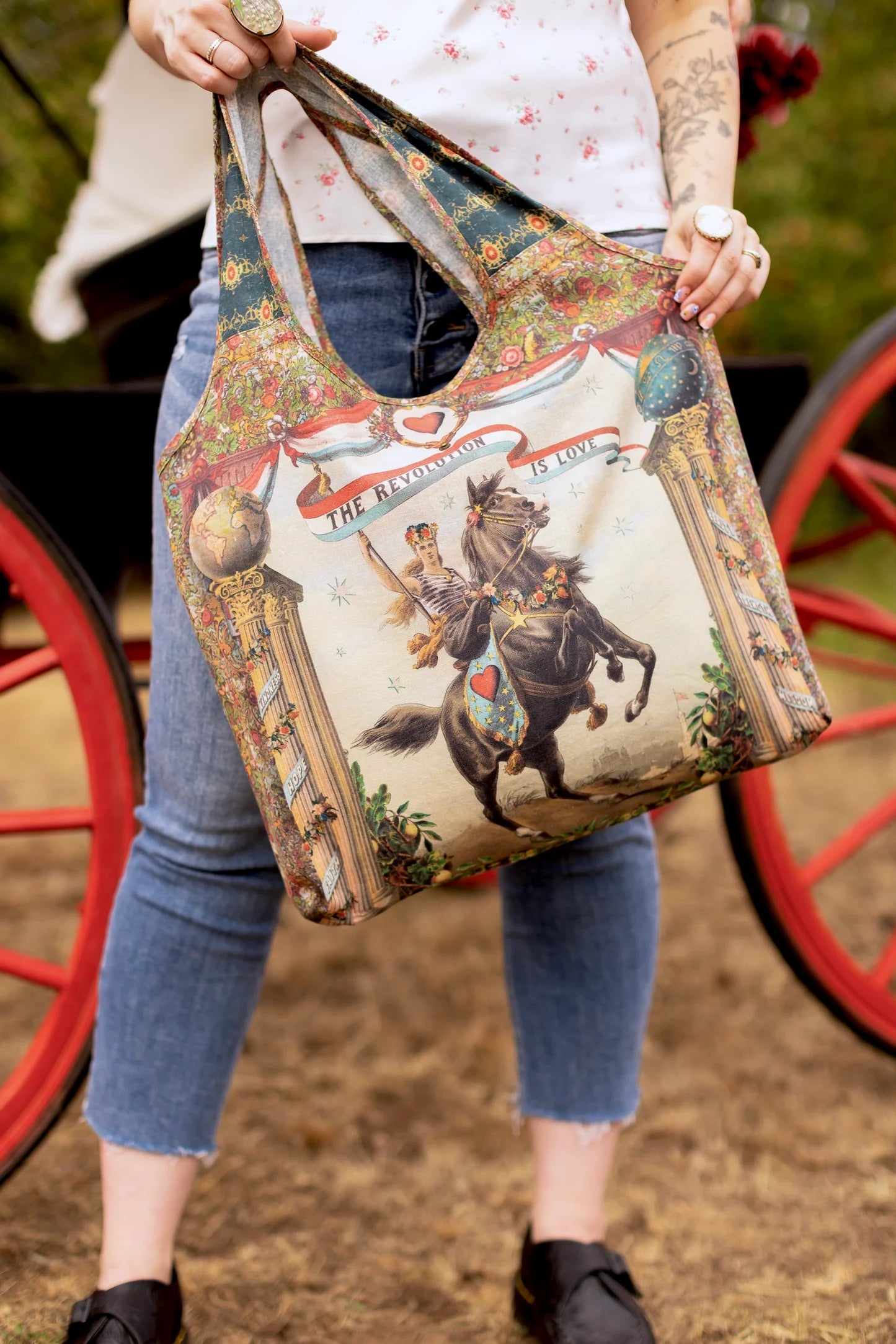 Revolution is Love Market Tote