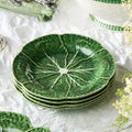Green Cabbage Salad Plate