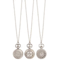 Cutout Watch Necklace - Long