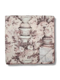 Pink Floral Pillars Muslin Blanket