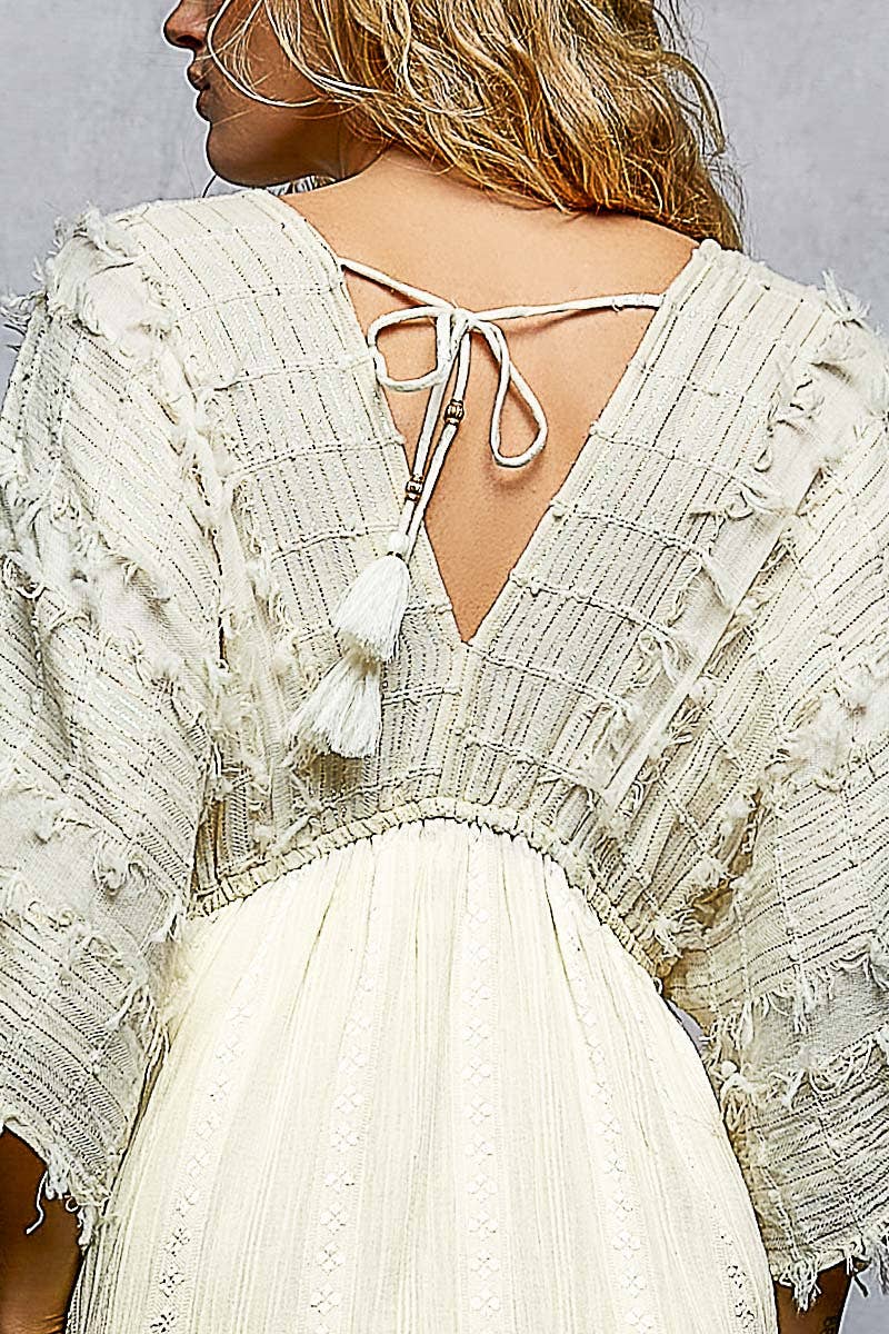 Button Down Linen Maxi Dress