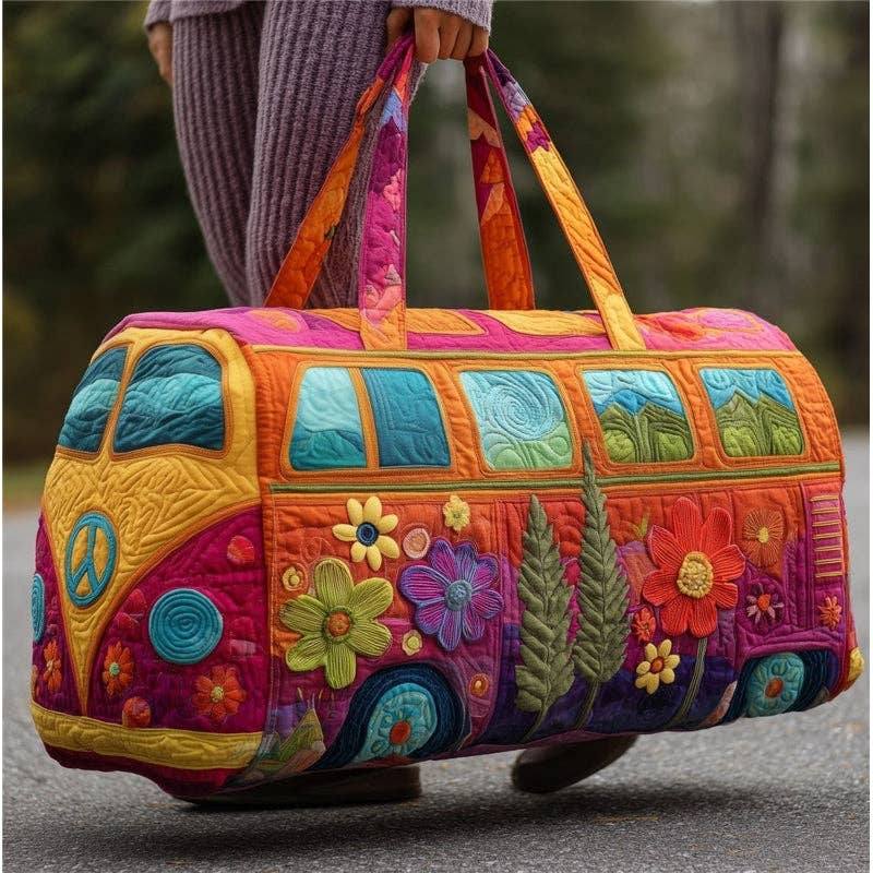 Hippie Van Duffle Bag