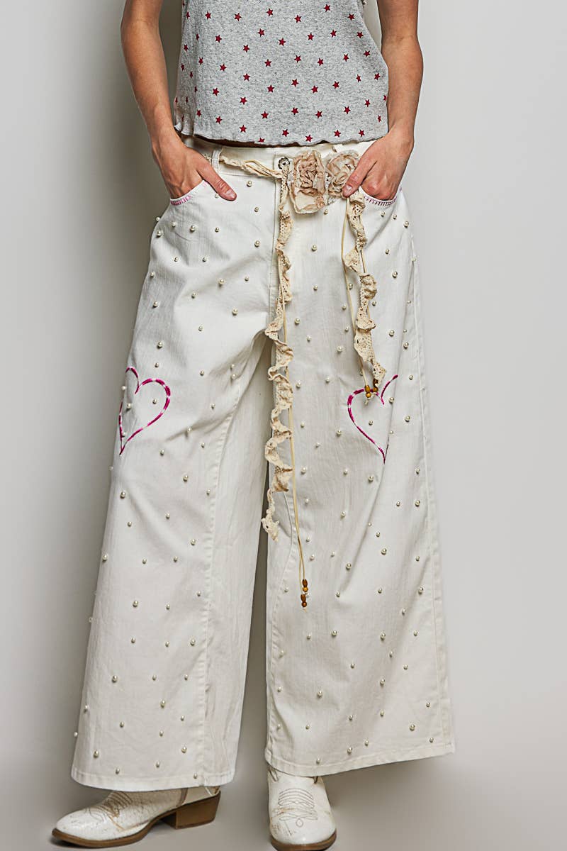 Handmade Crochet Flower Casual Layering Belt