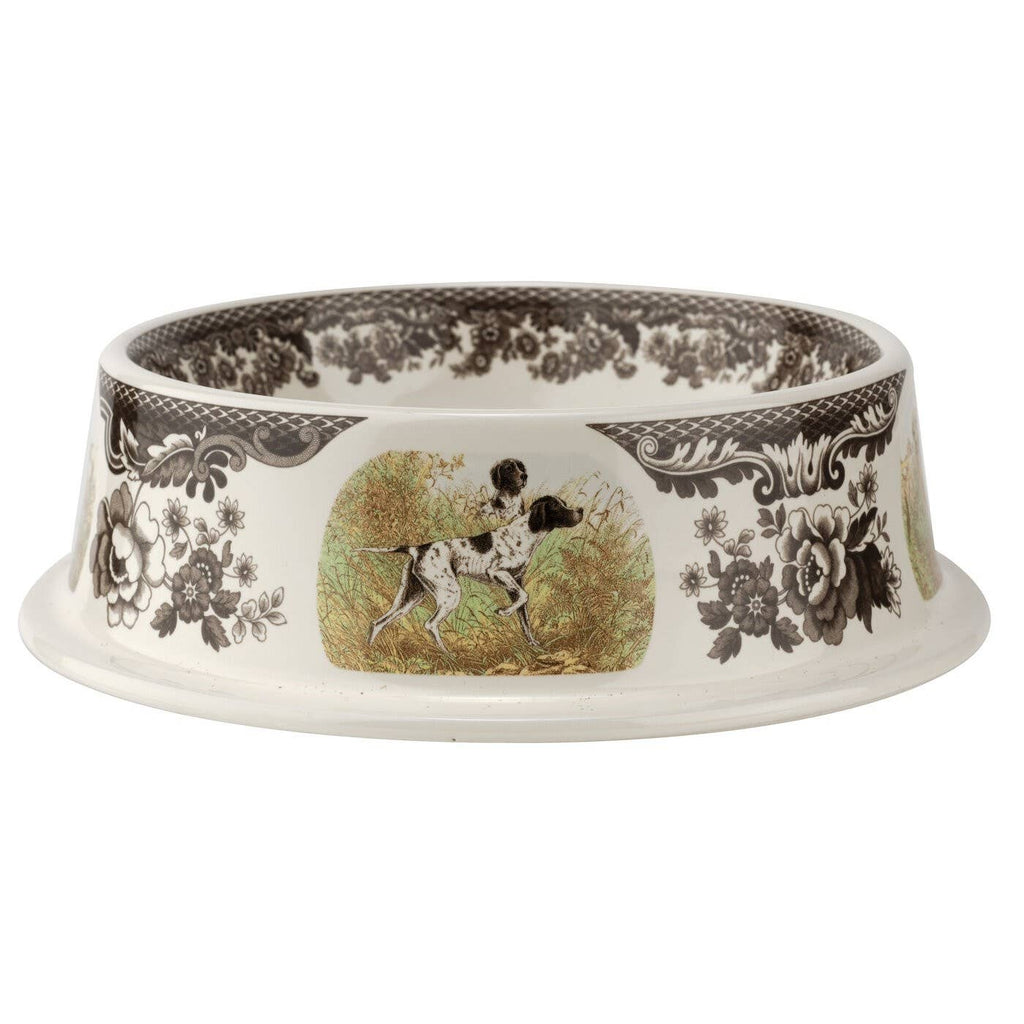 Spode Woodland 8.5 Inch Pet Bowl Assorted Dogs
