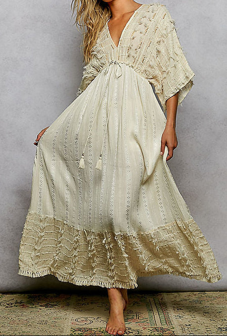 Linen Maxi Dress